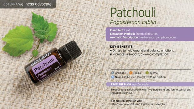 Patchouli essentiële olie, 15 ml van Doterra